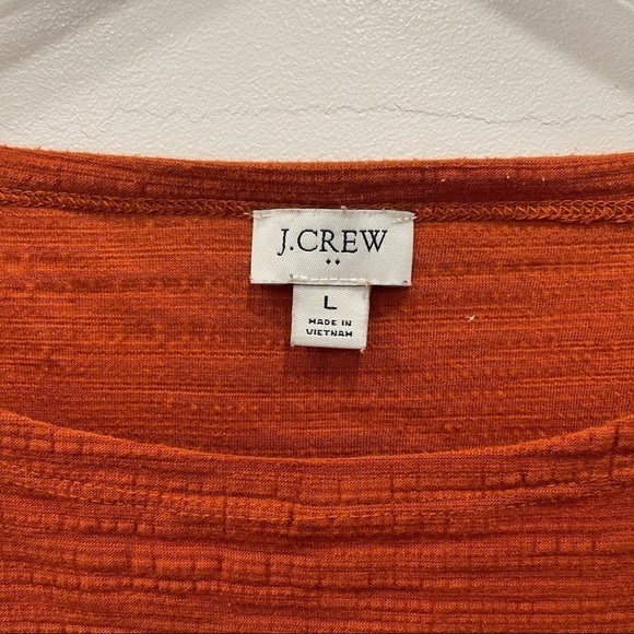 J. Crew Textured Boxy Fit Short Sleeve Shirt Large - Picture 3 of 8